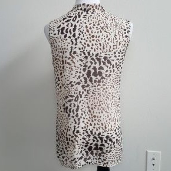 Leopard Bow Top - Picture 3 of 4